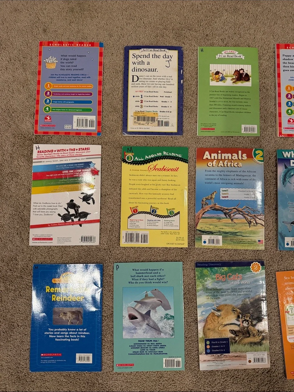 First Readers Animal Books Bundle
